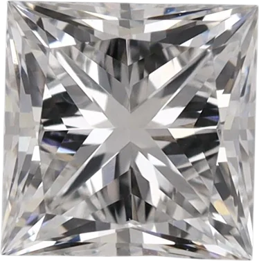 0.74 Carat E VVS1 Princess Lab Diamond