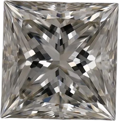 0.78 Carat I VVS2 Princess Lab Diamond