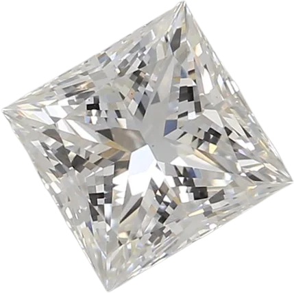 0.79 Carat E VS1 Princess Lab Diamond