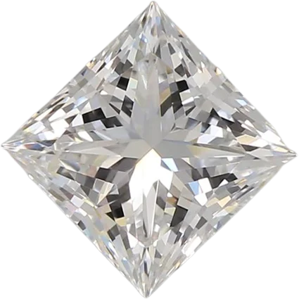 0.94 Carat E VVS2 Princess Lab Diamond