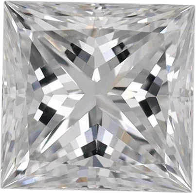 0.96 Carat E VS1 Princess Lab Diamond