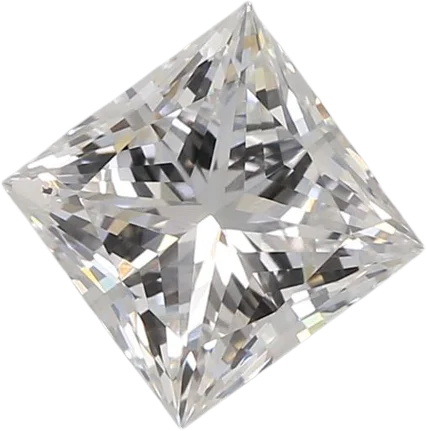 1.02 Carat E VVS2 Princess Lab Diamond