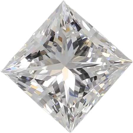 1.03 Carat E VVS2 Princess Lab Diamond