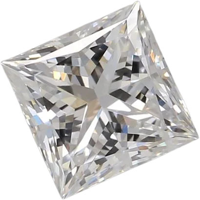 1.04 Carat E VVS2 Princess Lab Diamond