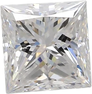 1.05 Carat E VS1 Princess Lab Diamond