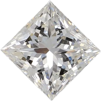 1.06 Carat F VVS2 Princess Lab Diamond