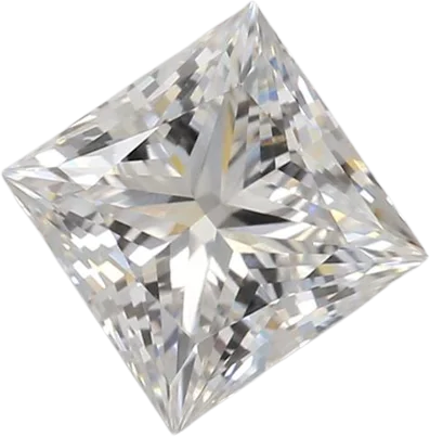 1.07 Carat F VVS2 Princess Lab Diamond