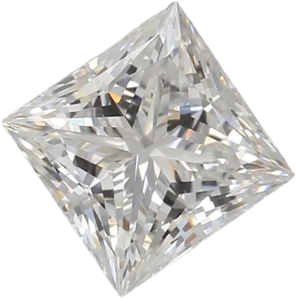 1.07 Carat F VVS2 Princess Lab Diamond