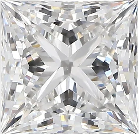 1.12 Carat F vvs2 Princess Lab Diamond