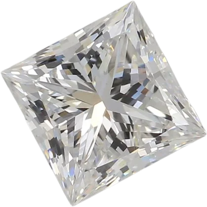 1.25 Carat E VS1 Princess Lab Diamond