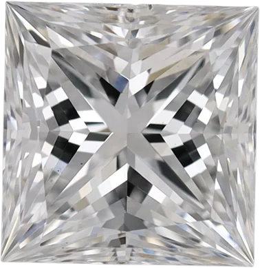 1.26 Carat D VS1 Princess Lab Diamond