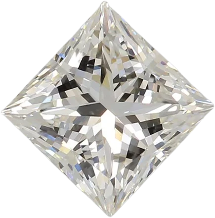 1.29 Carat I VVS2 Princess Lab Diamond