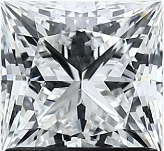 1.3 Carat E VVS2 Princess Lab Diamond