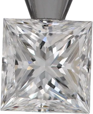 1.36 Carat E VVS2 Princess Lab Diamond