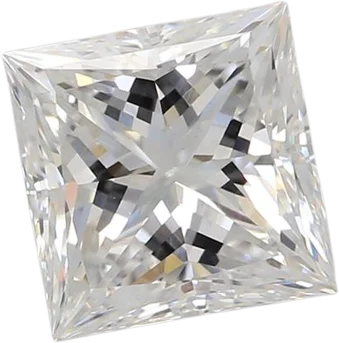 1.37 Carat E VS1 Princess Lab Diamond