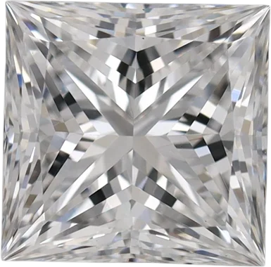 1.39 Carat E VS1 Princess Lab Diamond