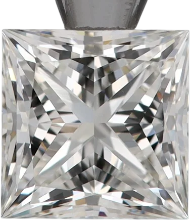 1.39 Carat G VVS2 Princess Lab Diamond