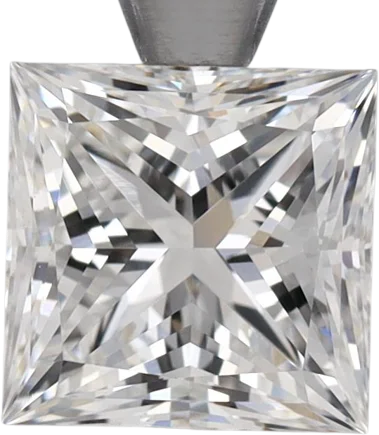 1.49 Carat E VVS2 Princess Lab Diamond