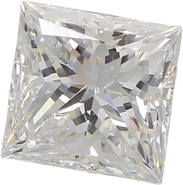 1.51 Carat E VVS2 Princess Lab Diamond