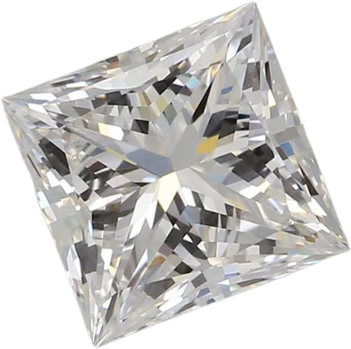 1.53 Carat E VVS2 Princess Lab Diamond