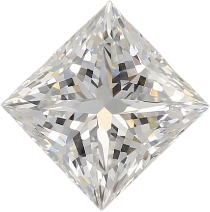 1.53 Carat E VVS2 Princess Lab Diamond