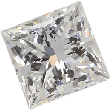 1.53 Carat E VVS2 Princess Lab Diamond