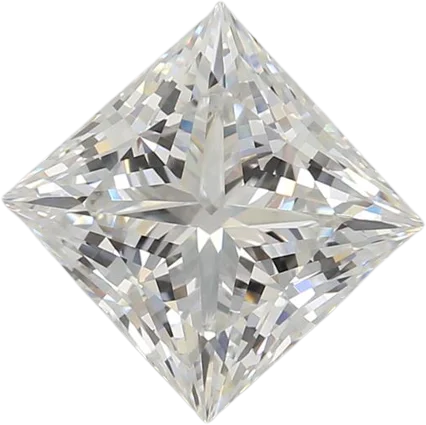 1.54 Carat E VVS2 Princess Lab Diamond