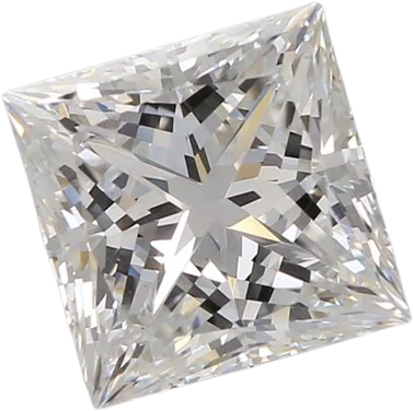 1.54 Carat E VVS2 Princess Lab Diamond