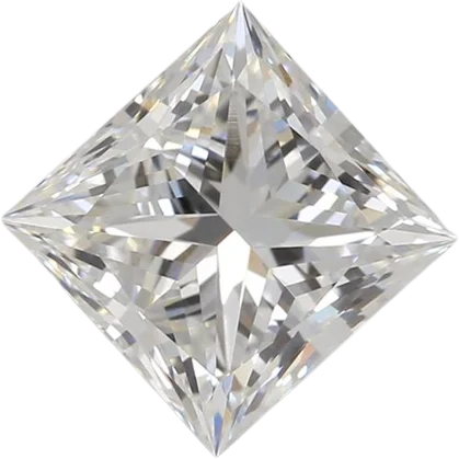 1.55 Carat E VVS2 Princess Lab Diamond