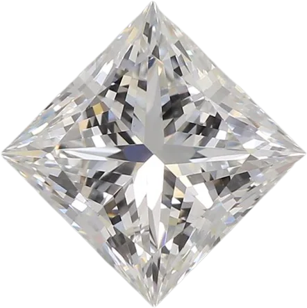 1.55 Carat E VVS2 Princess Lab Diamond