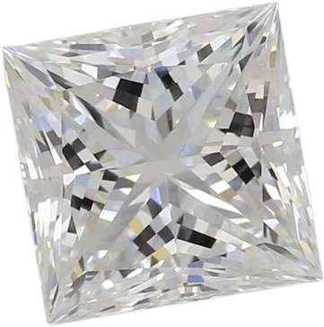 1.55 Carat E VVS2 Princess Lab Diamond