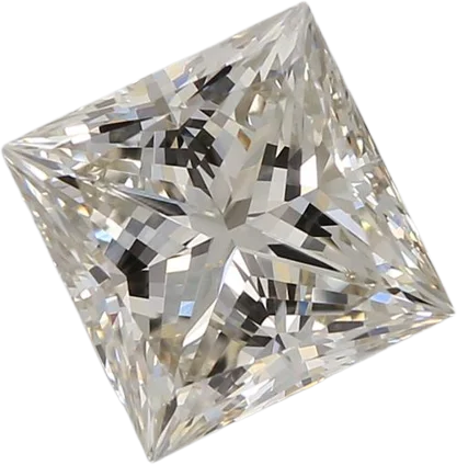 1.55 Carat I VVS2 Princess Lab Diamond