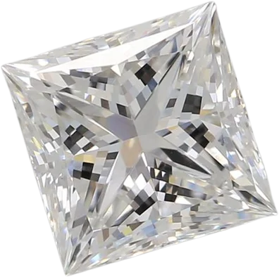 1.56 Carat E VVS2 Princess Lab Diamond