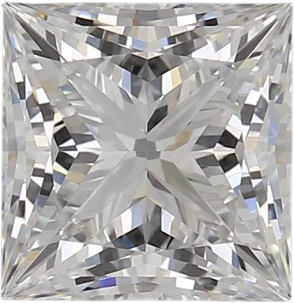 1.56 Carat E VVS2 Princess Lab Diamond