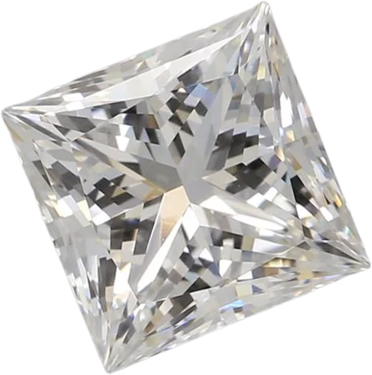 1.57 Carat E VVS2 Princess Lab Diamond