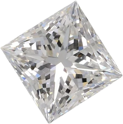 1.59 Carat E VVS2 Princess Lab Diamond