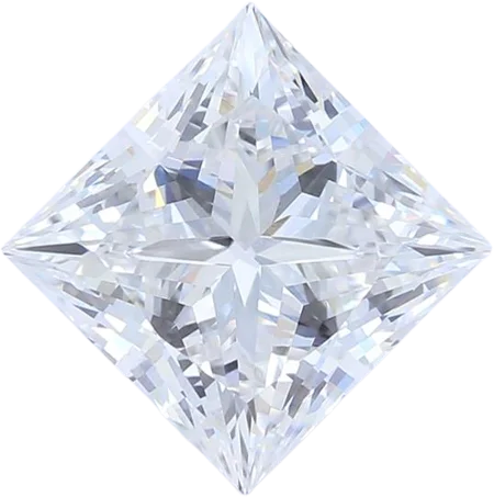 1.65 Carat F VVS2 Princess Lab Diamond