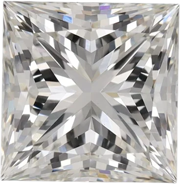 1.81 Carat H VVS2 Princess Lab Diamond