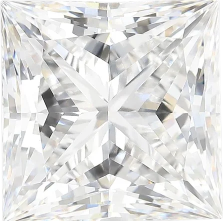 10.09 Carat F vvs2 Princess Lab Diamond