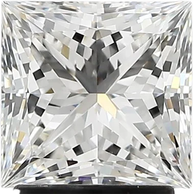 2.06 Carat E VVS2 Princess Lab Diamond