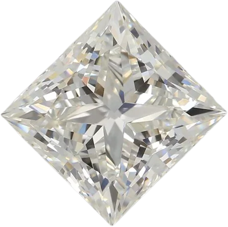 2.73 Carat G VVS2 Princess Lab Diamond