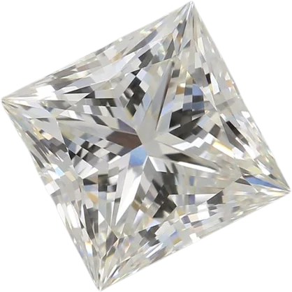 3.06 Carat H VVS2 Princess Lab Diamond