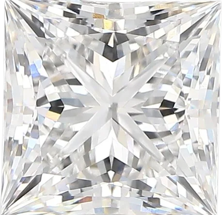 3.3 Carat E vs1 Princess Lab Diamond