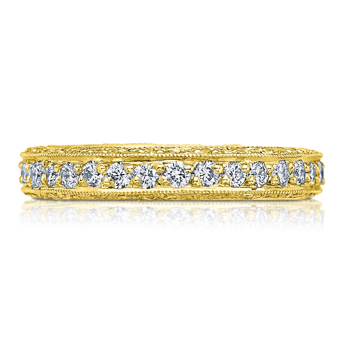 Tacori 18K Yellow Gold Diamond Eternity Band