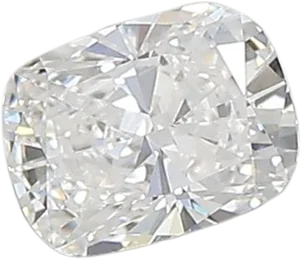 0.51 Carat E vs1 Elongated Cushion Lab Diamond