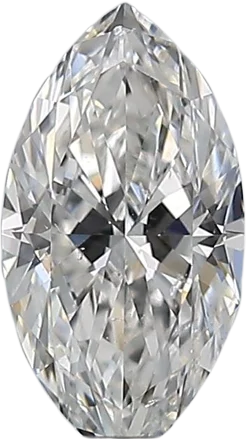 0.52 Carat F SI1 Marquise Natural Diamond