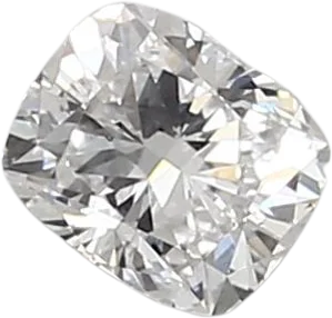 0.55 Carat D vs2 Elongated Cushion Lab Diamond