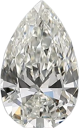 0.55 Carat H VS1 Pear Natural Diamond