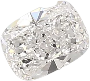 0.66 Carat D vs2 Elongated Cushion Lab Diamond