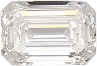 0.68 Carat D vs1 Emerald Lab Diamond